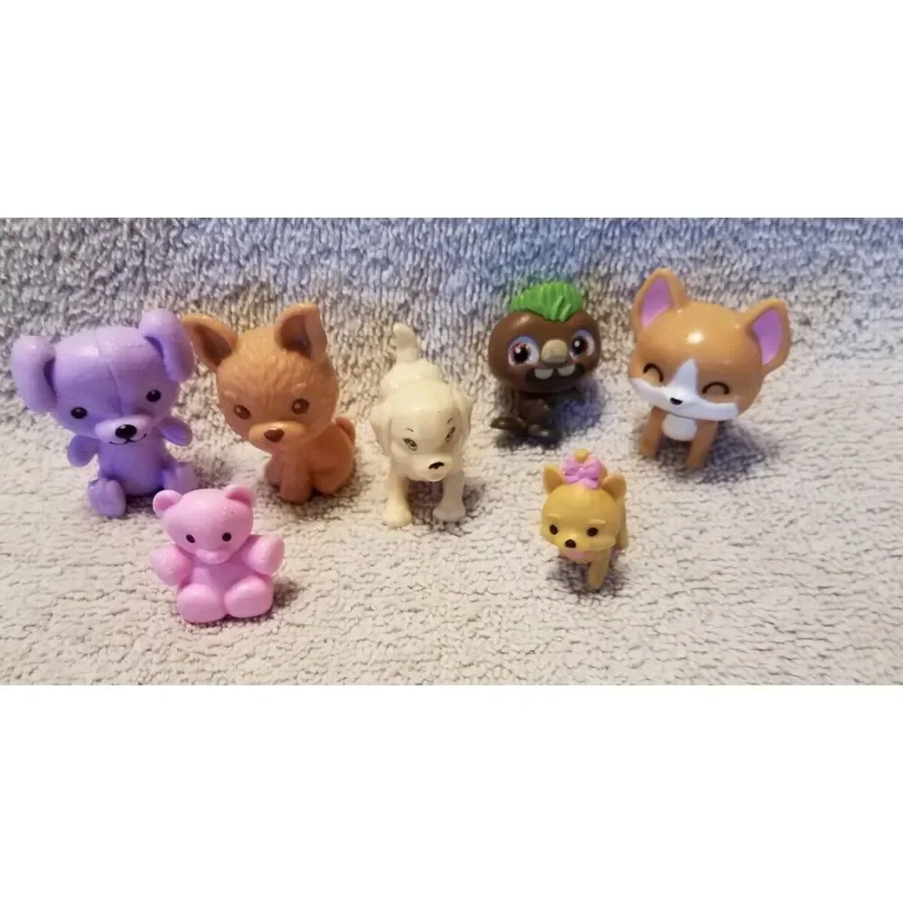 Barbie animal figures Cats dogs Bears pet lot Chelsea  & Doorable Disney Lot of7